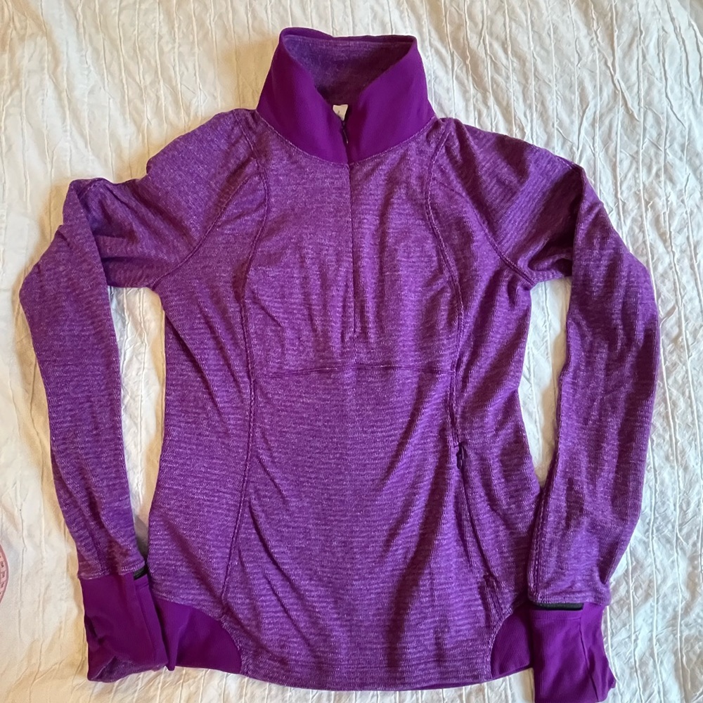 Lululemon Rest Less 1/2 Zip - size 8